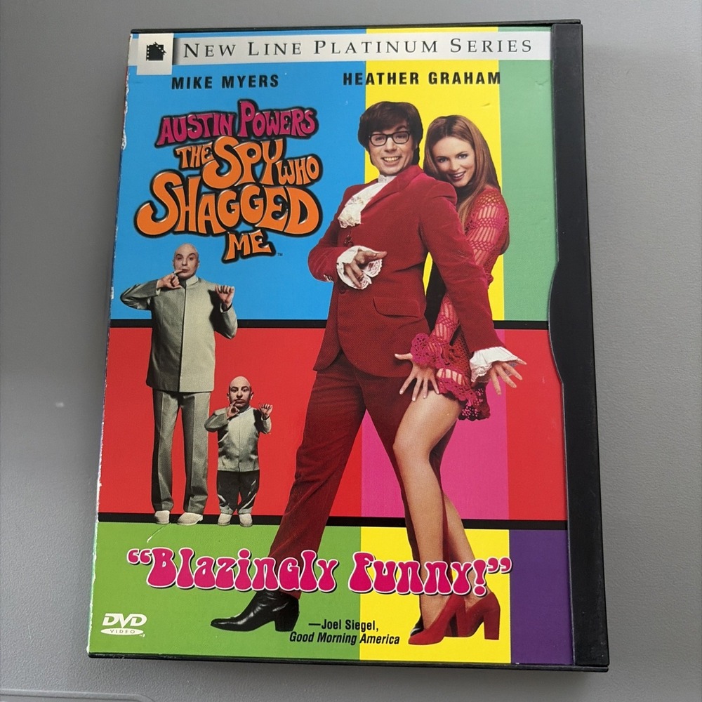 Austin Powers: The Spy Who Shagged Me (DVD) Snapcase New Line Platinum Series